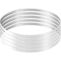 Vevor Bandsågblad, 3810 mm längd, 4 TPI Bandsågblad med 18 HRC härdade vassa tänder, SK5 höghållfast kolstål, 19 mm bredd, ersättning för större märken av bandsågar för träbearbetning, 1-pack