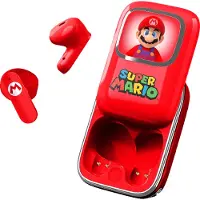 OTL TECHNOLOGIES SUPER MARIO Red Headphone In-Ear TWS Slide With LED