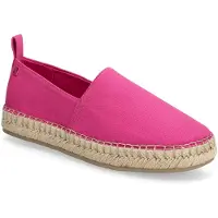 Calvin Klein Tessa Canvas Emblem Logo Espadrilles