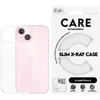 PanzerGlass CARE by X-Ray - Baksidesskydd för mobiltelefon - mjukt grundläggande - självreparerande TPU - transparent - för Apple iPhone 15