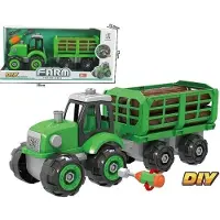 Adar Vridbar traktor med skruvdragarvagn