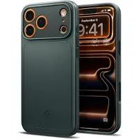 Spigen iPhone 17 Pro Thin Fit Mag MagSafe-Skal - Avgrundsgrönt