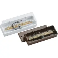 ABUS VT4000W, Kabel, Brun, Vit, Dörr/fönster, Självhäftande tejp, 115 mm, 40 mm