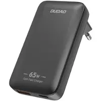 Dudao GaN USB Reseladdare 65W med USB och USB-C PD - Svart
