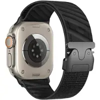Belinea Beline armband till Apple Watch Oblique 42/44/45/49mm svart
