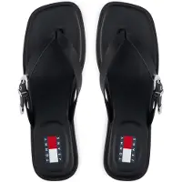 Tommy Hilfiger Tådelare 'Kitten Heel Toe Post' svart