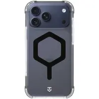 Tactical iPhone 17 Pro Max MagForce Hexagon-Skal - MagSafe-kompatibelt - Svart / Genomskinlig