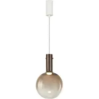 Loom Design Taklampa , dimbara, Brun / rost, Vardagsrum, Glas