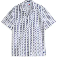 Tommy Hilfiger Tommy Jeans Regular Fit Textured Short Sleeve Shirt
