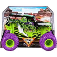 Monster Jam Truck - 1:24 - Gjuten - Grave Digger - - One Size - Bil