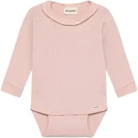 Minymo Body l/ä - Rib - Peach Piska - - 50 - Body L/Ä