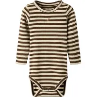 Name it Body l/ä - Rib - NbmJino - Rocky Road m. Dinosaurier - - 62 - Body L/Ä