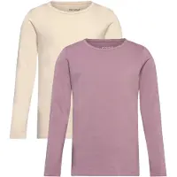 Minymo Tröjor - 2-pack - Elderberry/Regnig dag - - 1½ år (86) - Tröja