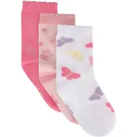 Minymo Strumpor - 3-pack - Regndroppar på Roses - - 35/38 - Strumpor