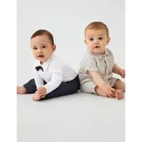 Minymo Body l/ä - Bright White - - 62 - Body L/Ä
