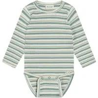 Minymo Body l/ä - Rib - Lily Pad - - 62 - Body L/Ä