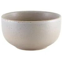 Genware Stentøj Antigo Barley Rund Skål 12.5cm - Terra