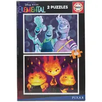 Educa Pussel - 2x48 - Elemental - - One Size - Pussel