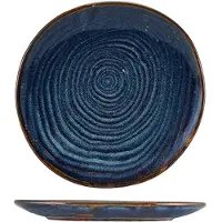 Genware Terra Aqua Blå Organisk Tallerken 21cm
