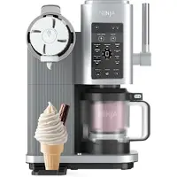 Ninja Creami Scoop & Swirl 13-i-1 mjukglass- och glassmaskin med 2 behållare i Silver | NC701EU | av SharkNinja