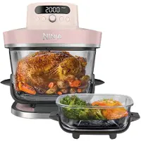 Ninja CRISPi PRO 7-in-1 XL Glass Air Fryer i Rosa | AS101EURS | av SharkNinja