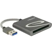 DeLOCK - Kortläsare (CFast-kort typ I, CFast-kort typ II) - USB 3.0