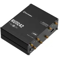 Teltonika RUTC42 - Trådlös router - WWAN 4-ports-switch - 1GbE - Wi-Fi 6 - Dubbelband - 3G, 4G, 2G - DIN-skenmonterbar, väggmonterbar, bordsmonterbar