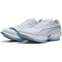 Puma FAST-R Nitro Elite 3 Shoes White Blue AW26, Size 40 - EUR
