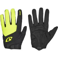 Giro cykelhandskar Bravo Gel LF black highlight yellow stl. XL (GR-7085662)