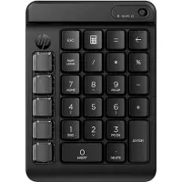 HP 435 - Tangentsats - 9 programmerbara tangenter, låg profil tangentresor, utbytbara tangenter med klistermärken - trådlös - Bluetooth 5.3 - engelska - jacksvart