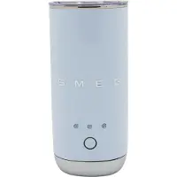 Smeg 50''s Style MFF02PBEU Pastellblå, Automatisk mjölkskummare/värmare, Blå, Keramiska, 120 ml, 180 ml, Pastel blue