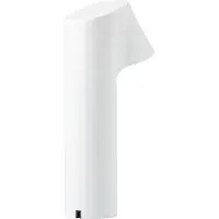 Loom Design LED-batteridriven bordslampa Willow, vit, aluminium, IP54 dimbar, Vitt / opal, Aluminium / grå / zink, Modern