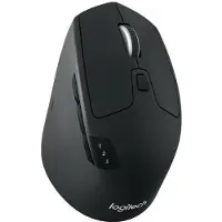 Logitech M720 Mus Trådlös Bluetooth-mus Kontorsmus Högerhandsmus med Trådlös 2,4G Mottagare svart