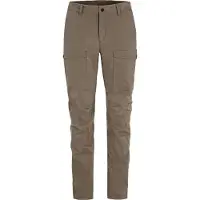 Fjällräven Women's Abisko Hybrid Trail Trousers Suede Brown