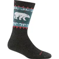 Darn Tough Women's Vanna Grizzle Boot Hiking Socks Charcoal