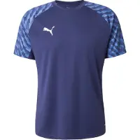 Puma Tränings T-Shirt teamLIGA26 - Marinblå/White, storlek X-Large