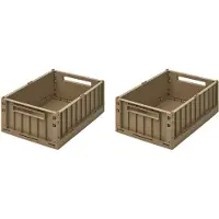 Liewood Förvaringslåda - 36x25x13,5 cm - Medium+ - Weston - 2-pa - - One Size - Förvaringslåda