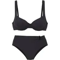 LASCANA Bikini svart
