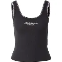 Abercrombie & Fitch Topp svart / vit