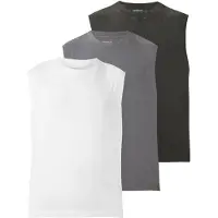 Abercrombie & Fitch T-shirt mörkgrå / svart denim / vit