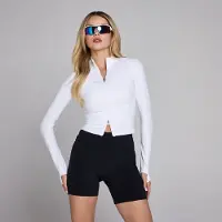 MP Women's Tempo Cropped Jacket – White - XS