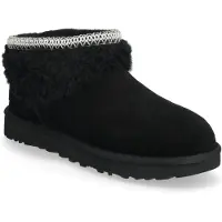 Ugg Women's Classic Ultra Mini Maxi Curly Black