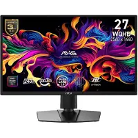 MSI MAG 272QPDE X24 Spelskärm EEK E (A - G) 174.2 cm (68.6 tum) 2560 x 1440 pixel 16:9 0.03 ms Hörlursuttag, HDMI, DisplayPort, USB-C (DP Alt Mode) OLED