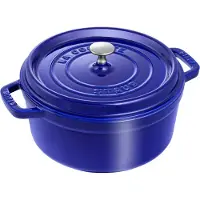 Staub casserole-cocotte 24 cm, 3,8 l blue