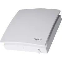 Maico ( Ventico ) Maico-fläkt Maico invändig stängning, trafikvit