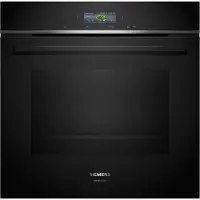 Siemens iQ700 HB774GLB1 - Ugn - inbyggd - Wi-Fi - fördjupning - bredd: 56 cm - djup: 55 cm - höjd: 58.5 cm - med självrengöring - Klass A+ - svart / rostfritt stål