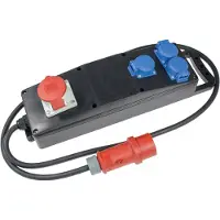 As Schwabe CEE uttagsfördelare s2 60557 400 V 16 A