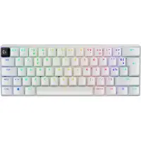 Logitech Gamingtangentbord - Trådlöst - - G Pro X 60 - Lightspeed - Vitt