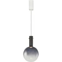 Loom Design Taklampa , dimbara, Blå, Vardagsrum, Glas