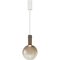Loom Design Taklampa , dimbara, Brun / rost, Vardagsrum, Glas